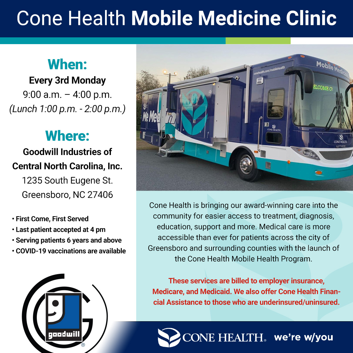 cone mobile health unit 