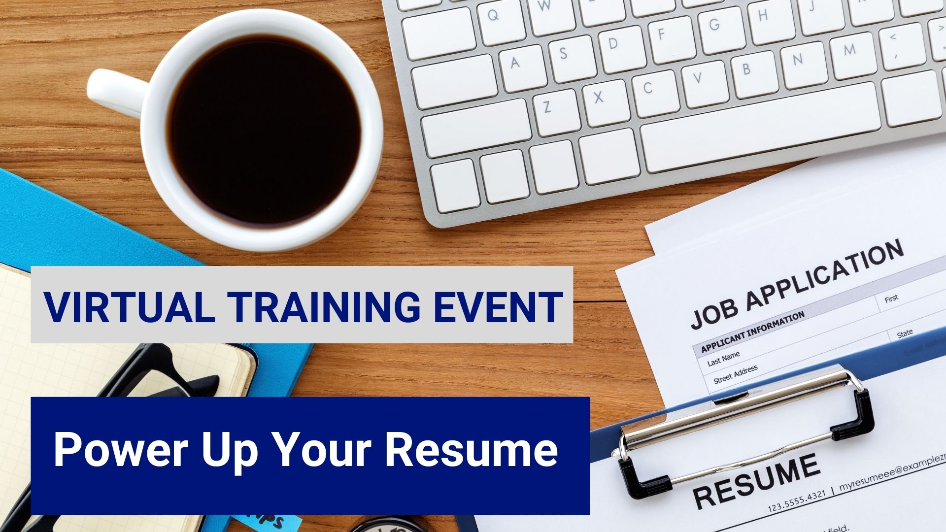 virtual training event power up your resume