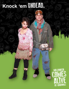 Zombie look book page