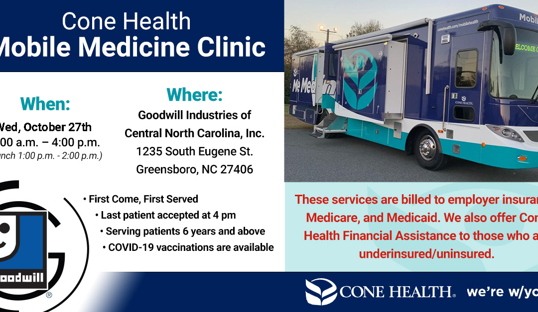 Cone Health Mobile Medicine Unit
