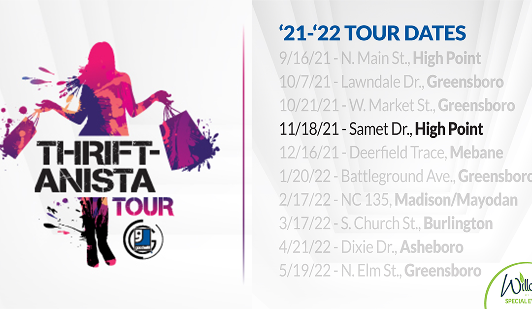 Thrift-A-Nista Tour – Samet Drive, High Point