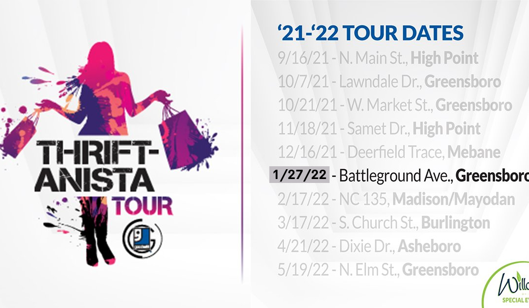 Thrift-A-Nista Tour – Battleground Ave., Greensboro