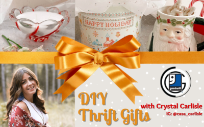 DIY Thrift Gifts With Crystal Carlisle!