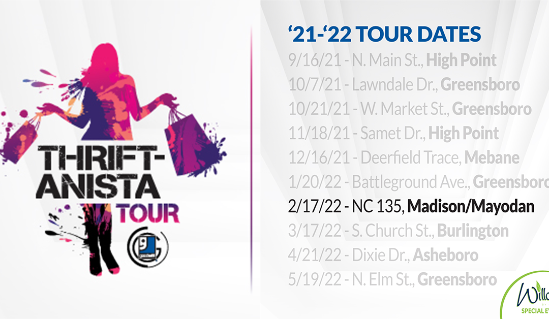 Thrift-A-Nista Tour – Madison/Mayodan