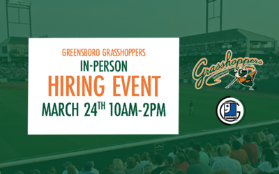 Greensboro Grasshoppers In-Person Hiring Event