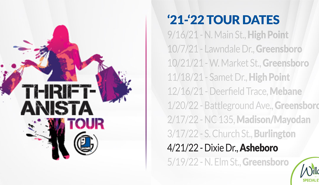 Thrift-A-Nista Tour – Dixie Dr., Asheboro