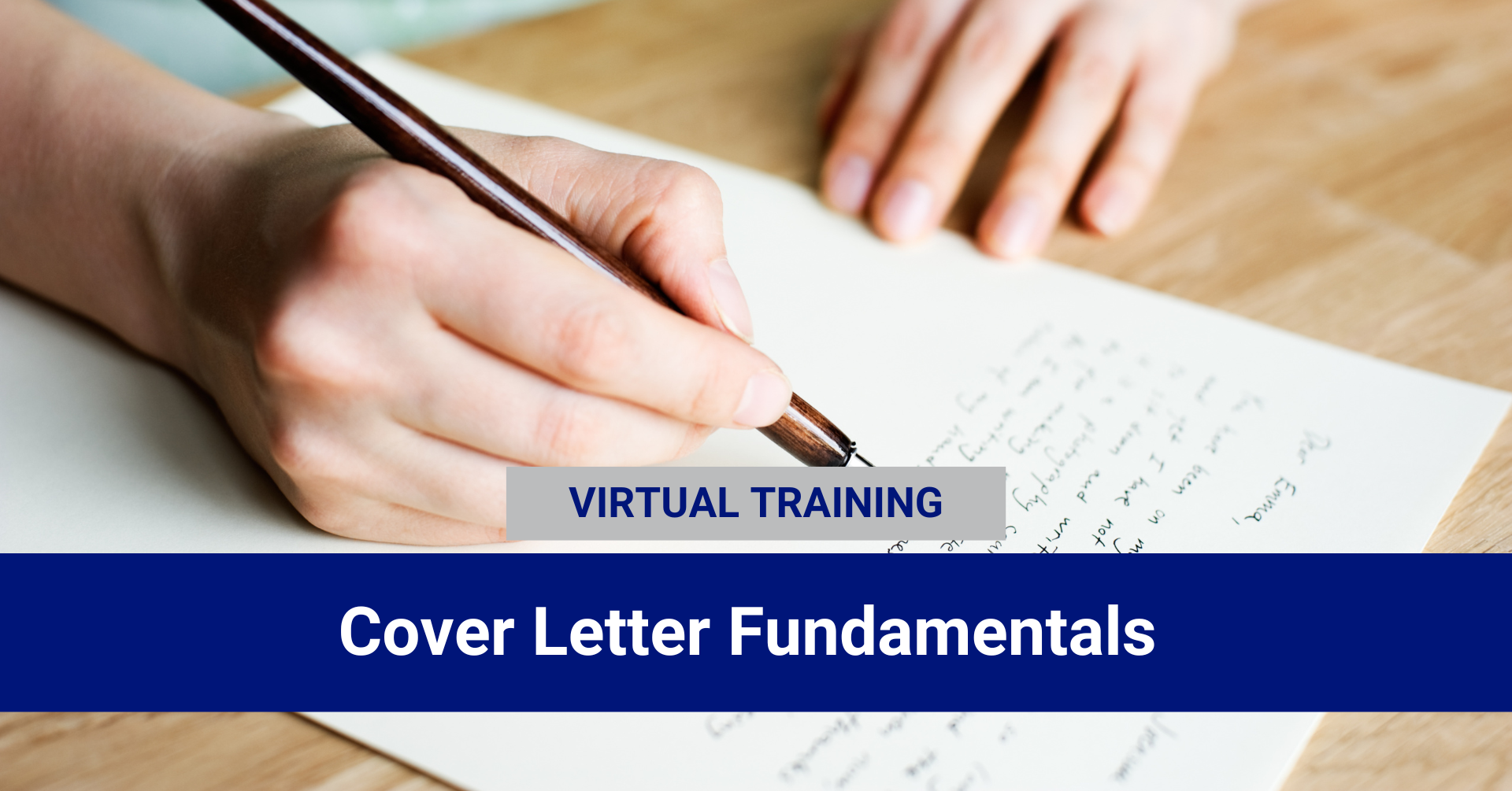 Cover Letter Fundamentals