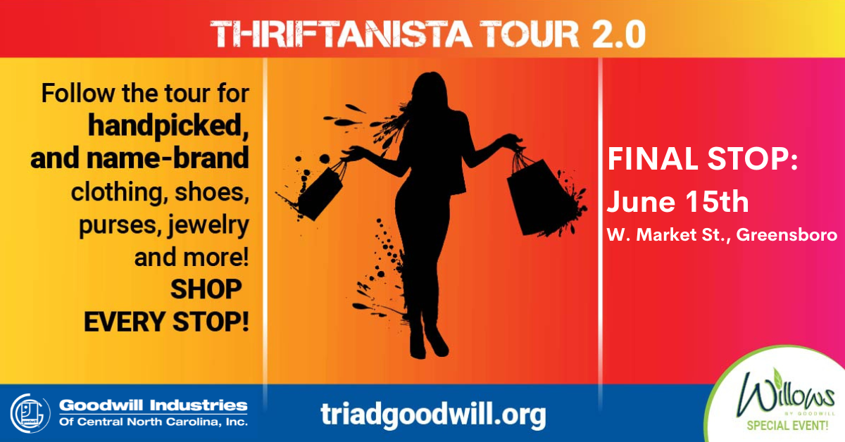 Thriftanista Tour 2.0 - W Market, Greensboro