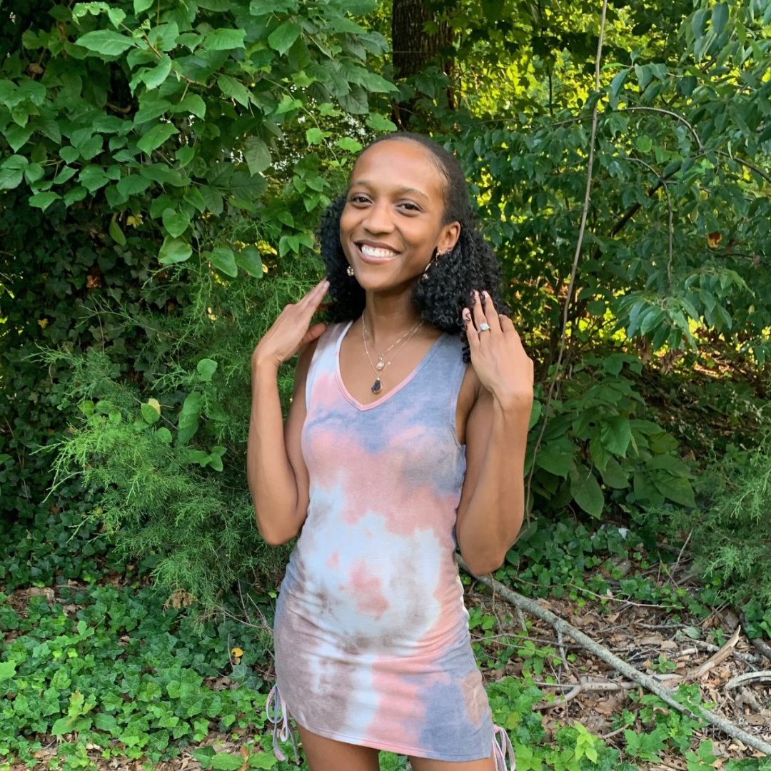 stitched up diy tie dye dress 