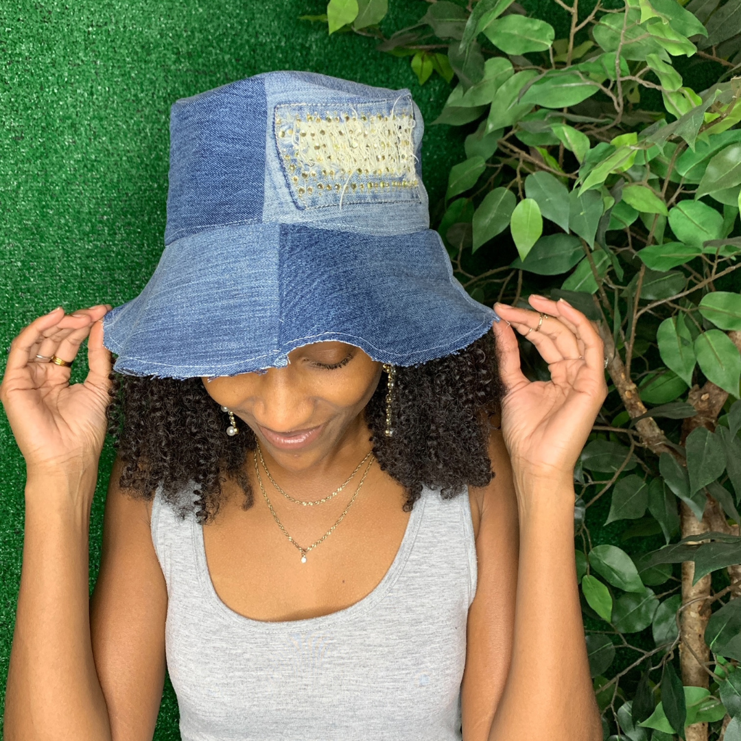 Stitched Up Chante diy denim bucket hat (5)
