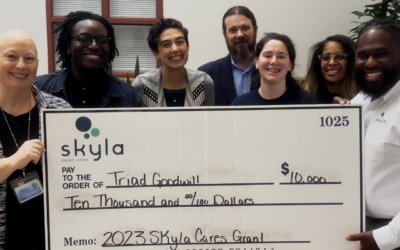 Triad Goodwill Awarded Skyla Cares Grant from Skyla Federal Credit Union