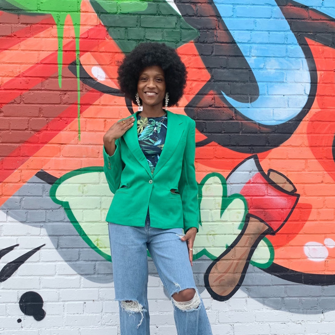 diy cutout blazer 3