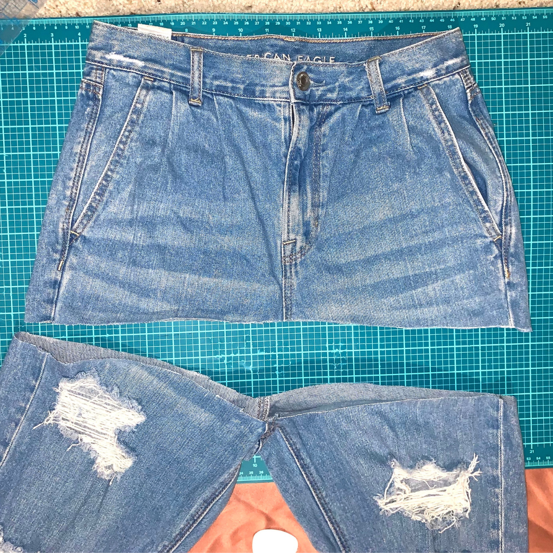 stitched up jeans black and blue (4)