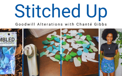Stitched Up: Denim Upcycle, Featuring Recycled Glass