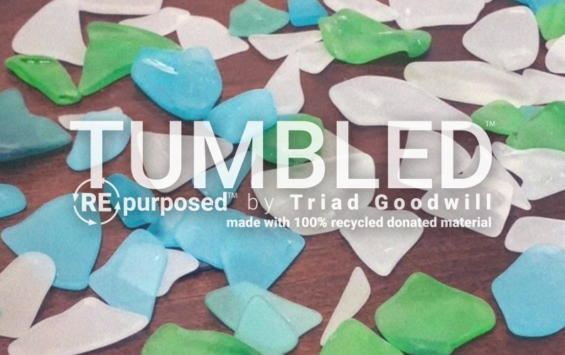 DONATE Tumbled glass tile DONATE Tumbled glass tile