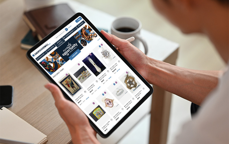 SHOP FromHome iPad tile