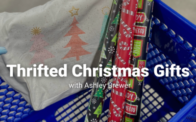 Thrifted Christmas Gifts with Ashley Brewer