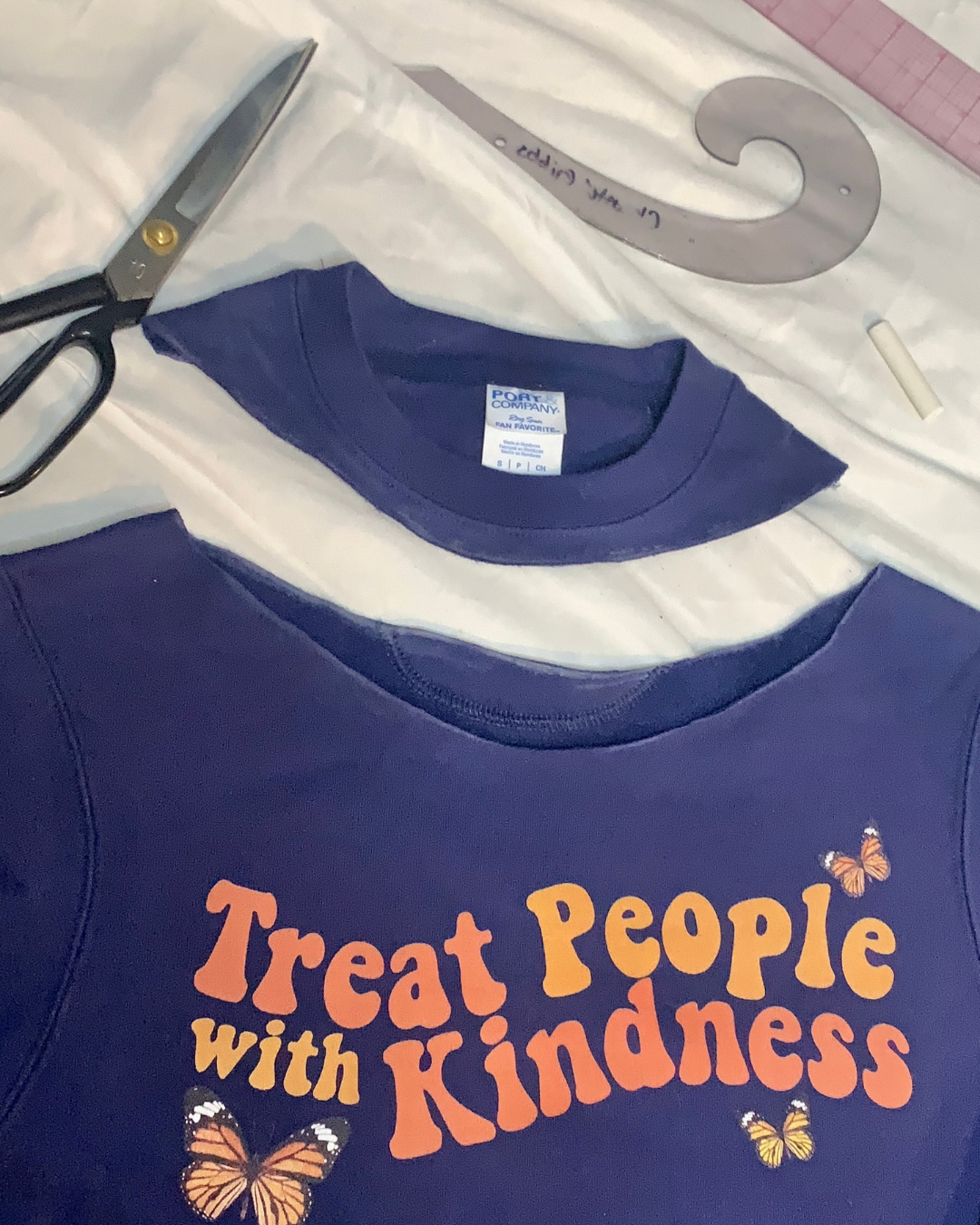 stitched up casual kindness tee (4)