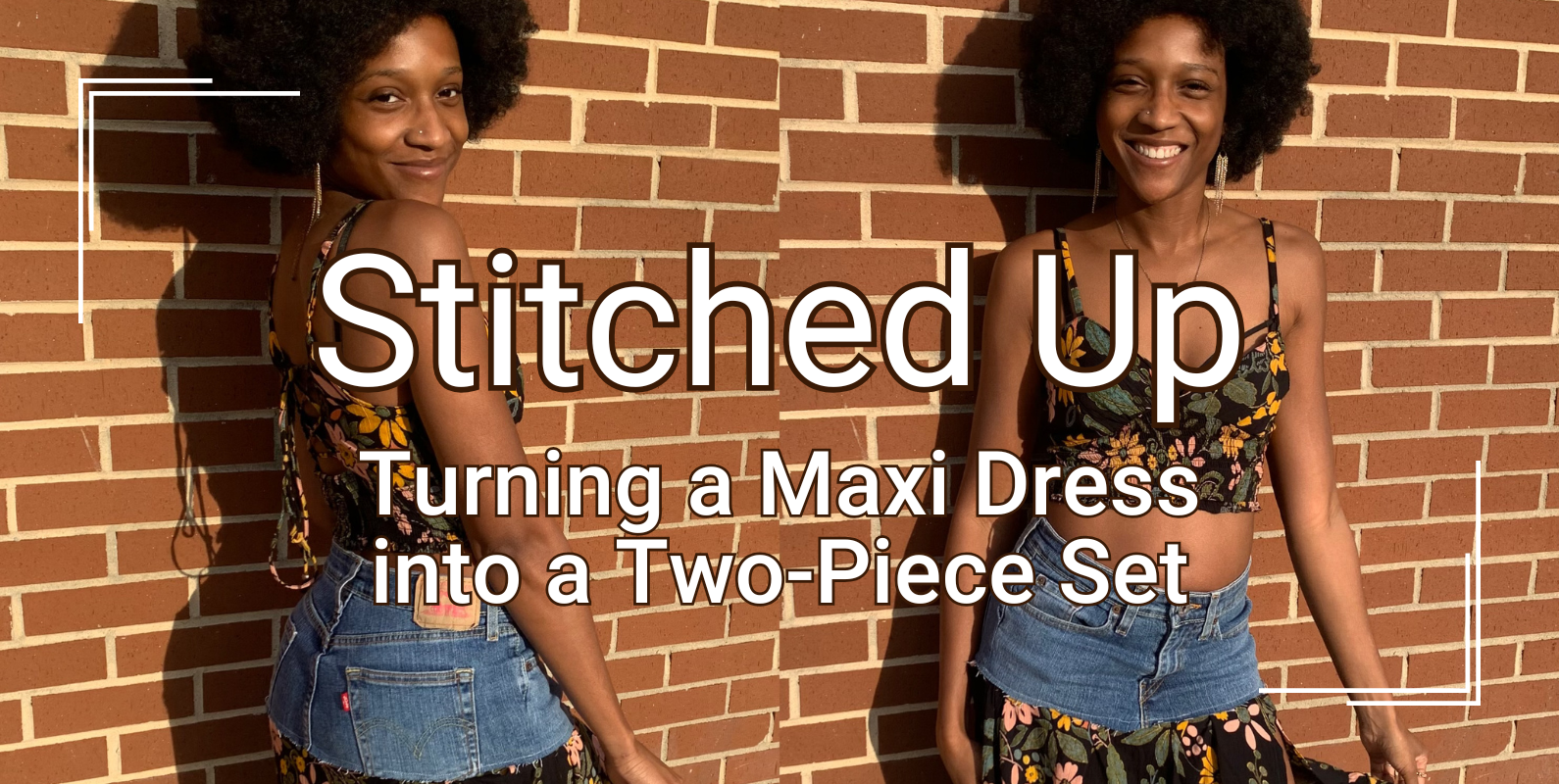 Stitched Up: Turning a Maxi Dress into a Two-Piece Set - Triad Goodwill Stitched Up: Turning a Maxi Dress into a Two-Piece Set - Triad Goodwill