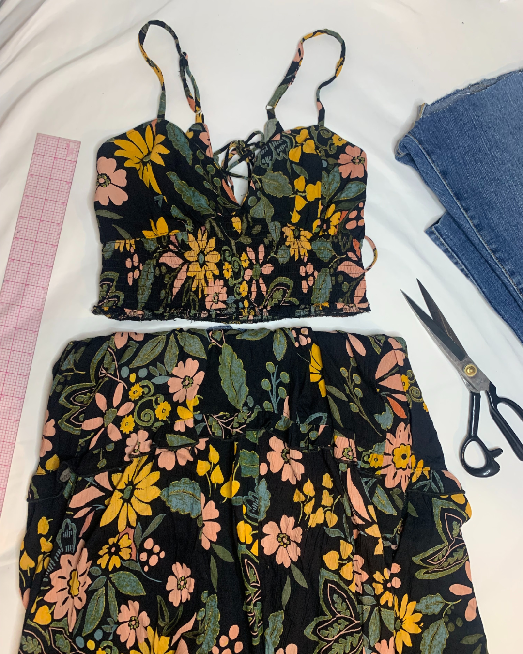 chante maxi dress two piece upcycle april 2025 (4)