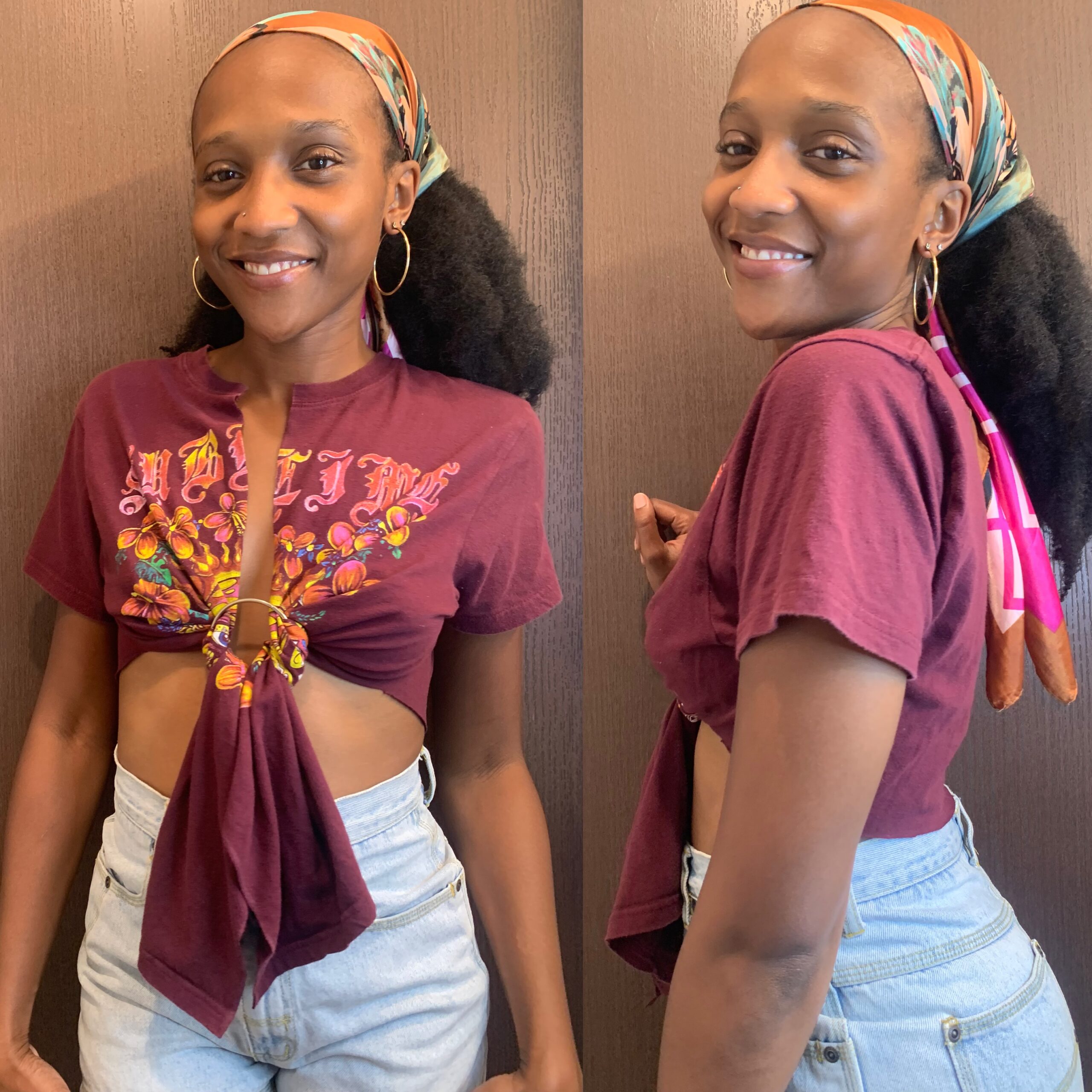 chante diy no see graphic tee project