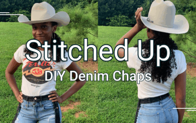 Stitched Up: DIY Denim Chaps
