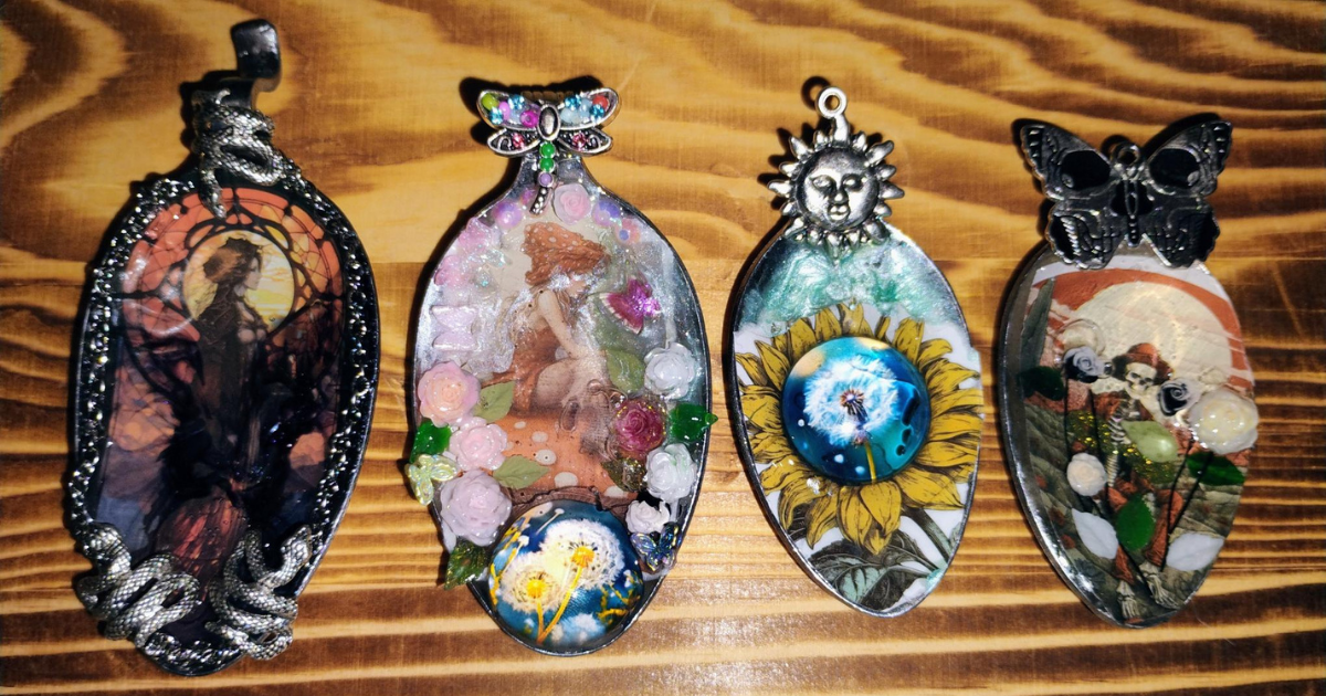 diy uv resin and spoons (2)