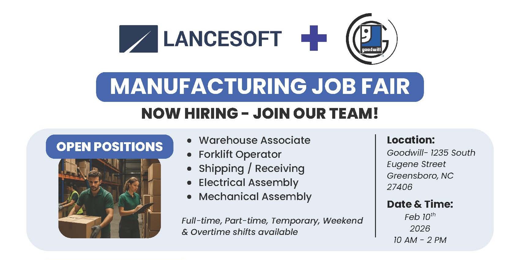 02.10.2026 Lenovo Lancesoft Job Fair