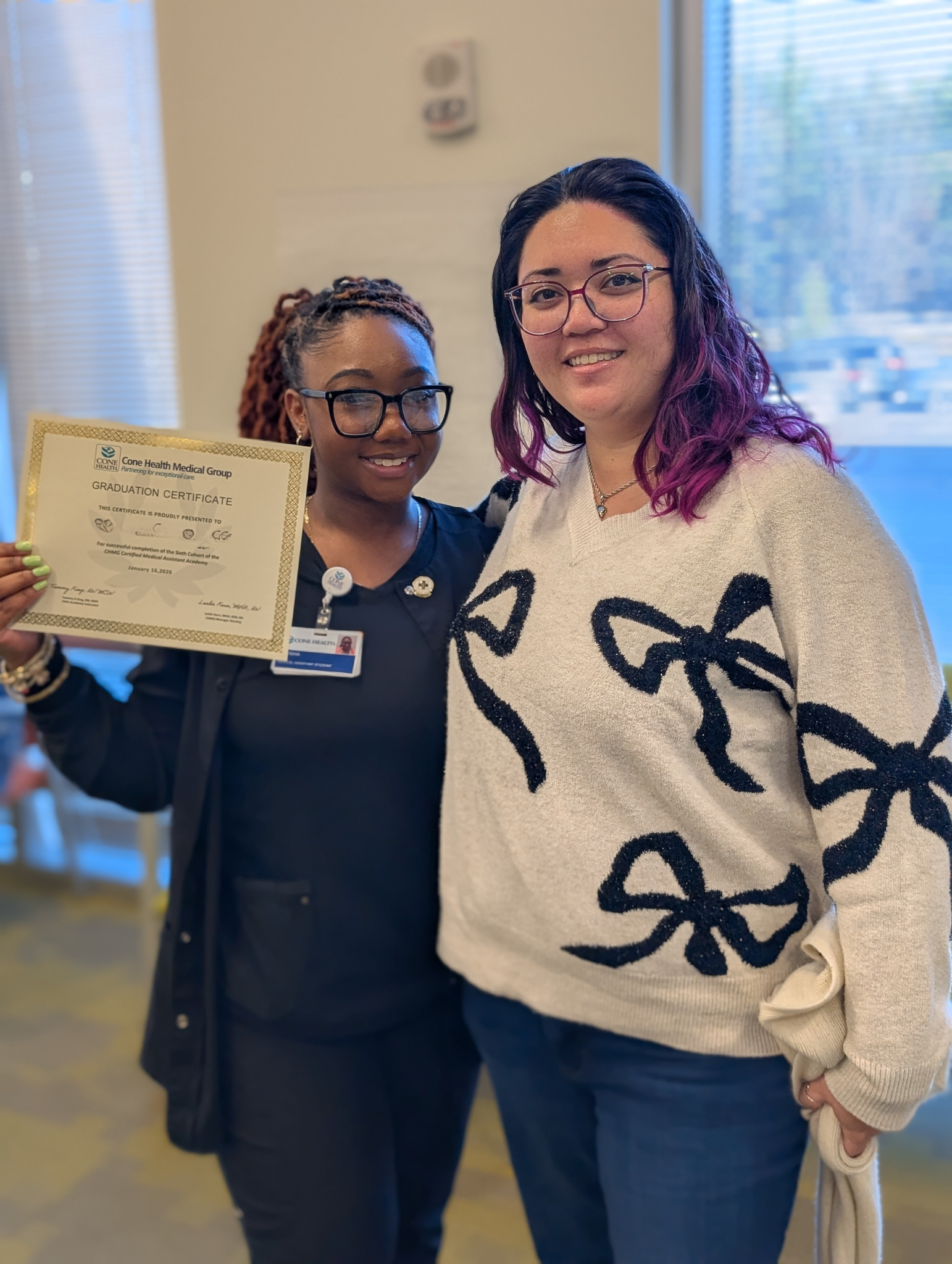 CMA Graduate- Ke'osha