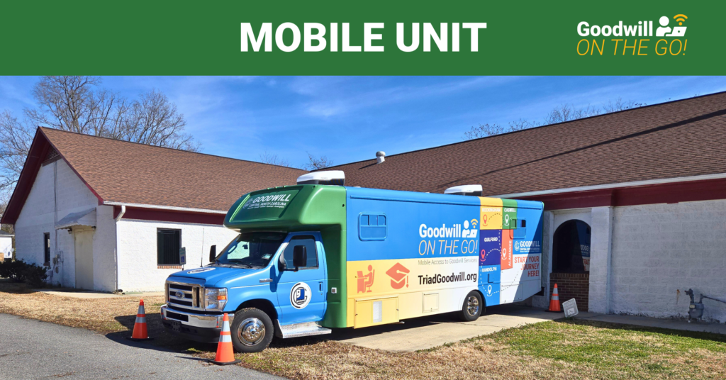 Miracle Temple in Burlington goodwill on the go